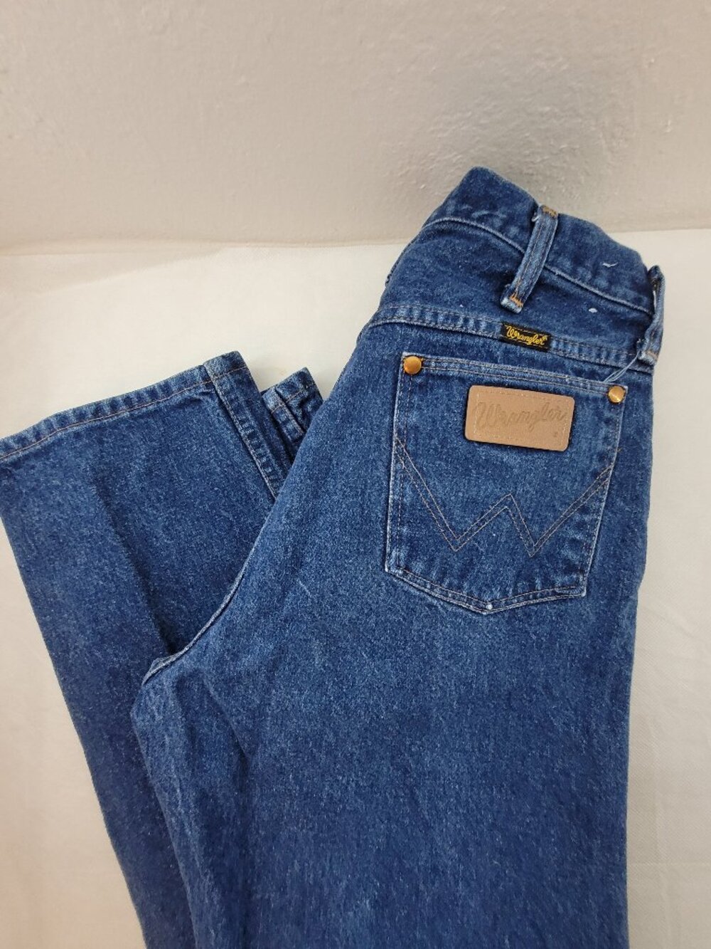 Vintage Women's Wrangler 13MWZG Jeans Straight USA High Rise Cowboy Tag 32x32
